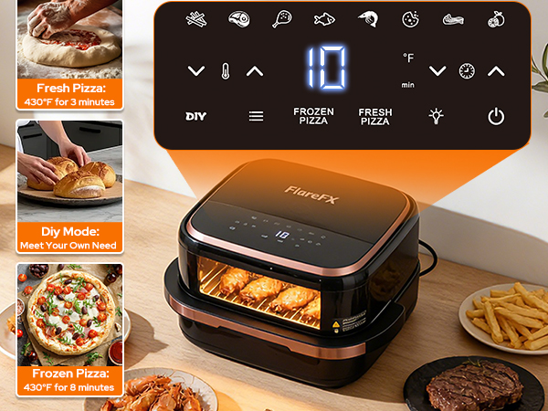 air fryer oven, non toxic air fryer, mini air fryer,