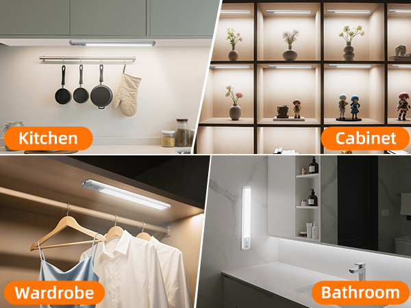 Closet lights battery operated