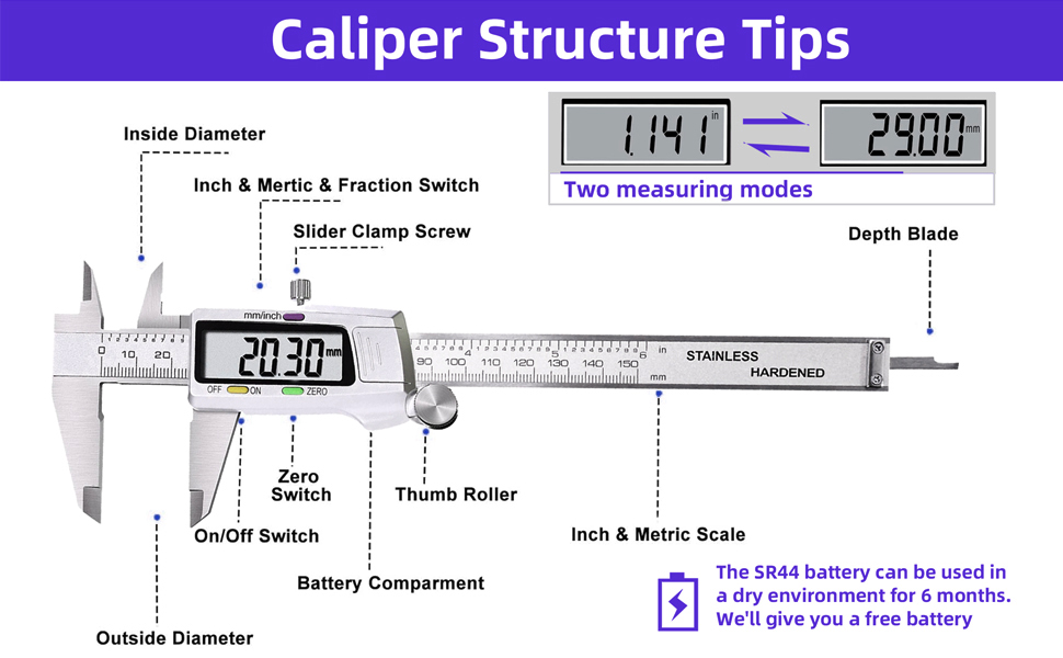 digital calipers