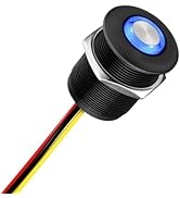 Acegoo 12 Volt Dimmer Switch High-Side PWM Dimming Switch, 7/8