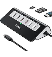 intpw USB C Hub, P9 PRO USB C Hub Multiport Adapter with 4K HDMI, PD 100W, Type-C &amp; 2 USB A 3.2 1...