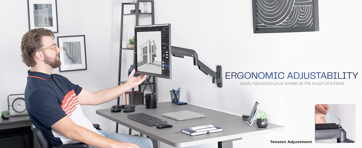 Powerful Pneumatic Height Adjustment