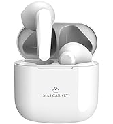 MAS CARNEY M1 Mini Wireless Earbuds Bluetooth 5.1 in Ear Light-Weight Headphones Built-in Microph...