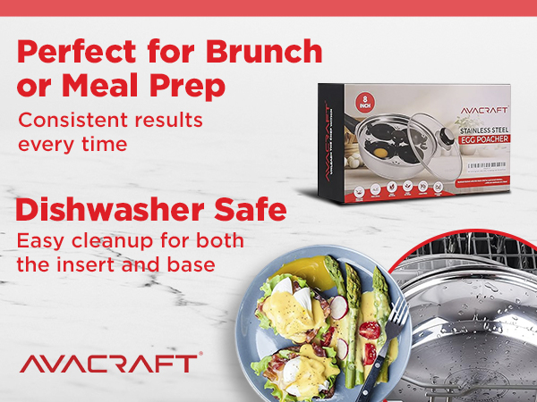 AVACRAFT 4-Cup Egg Poacher