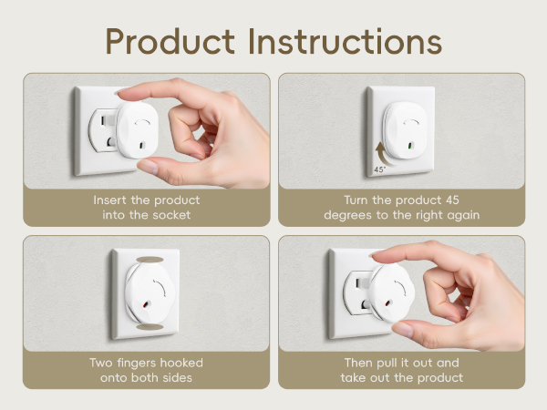 BBsecure Outlet Covers Baby Proofing