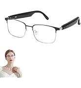 Yeabomy Smart Bluetooth Glasses,for Women Men with Speaker,Perfect for Indoor Outdoor,Built-in Mi...