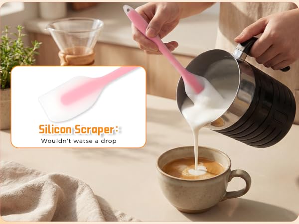 Extra accoessories: Silicon Scraper