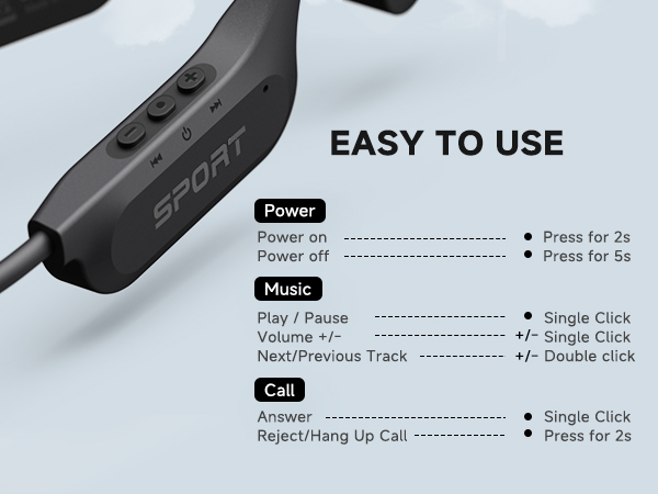 Use bluetooth headphones