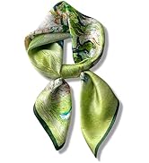PoeticEHome 100% Pure Mulberry Silk Square Scarf 27