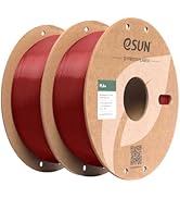 eSUN PLA+ Filament 1.75mm, 3D Printer Filament Dimensional Accuracy +/- 0.03mm, 1kg Cardboard Spo...