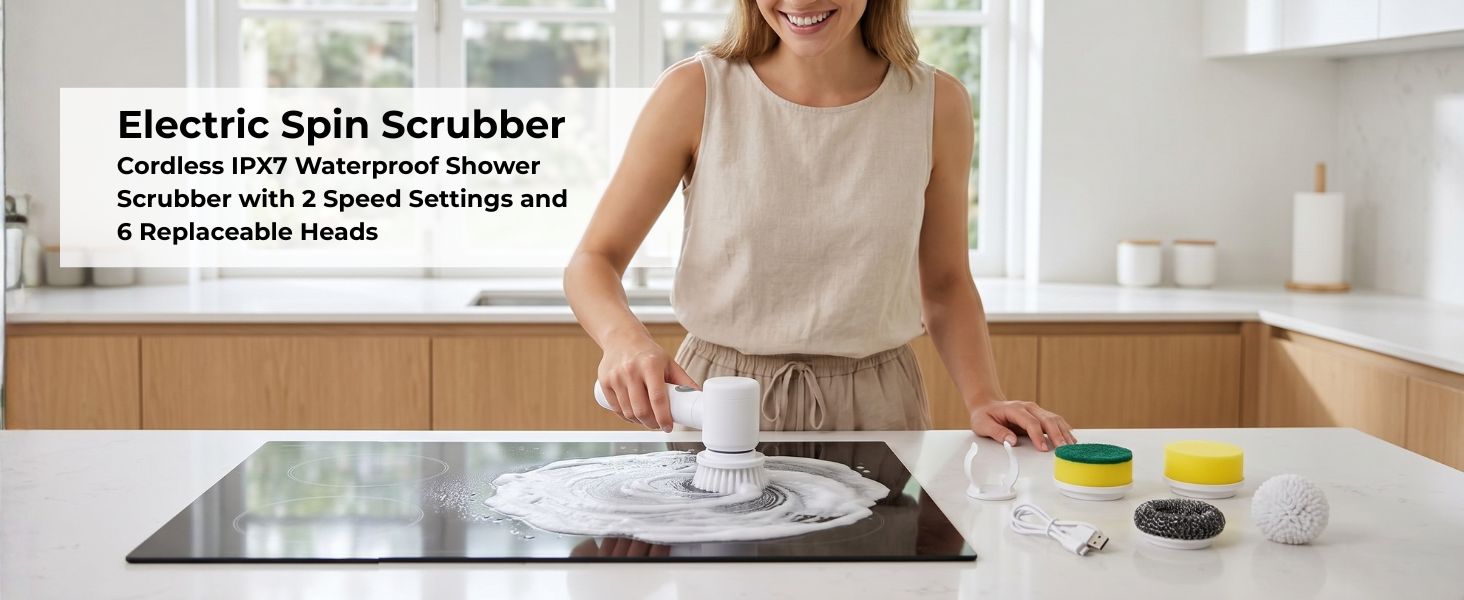 Electric Spin Scrubber