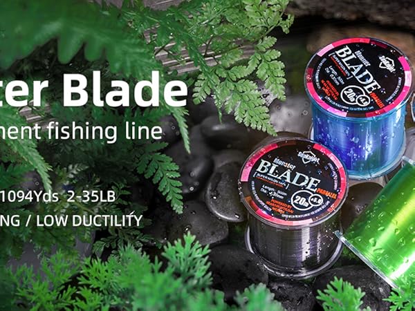 nylon line nylon string catfish tackle fishing line fluorocarbon clear thread for hand sewing