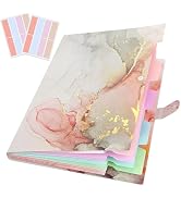 Expanding File Folder, Aesthetic Folders for School, Accordion File Organizer, Aesthetic Folder w...