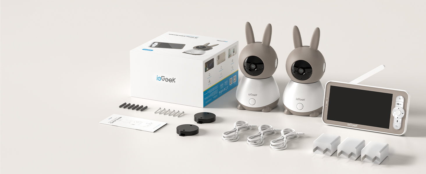 baby monitor 2 cameras