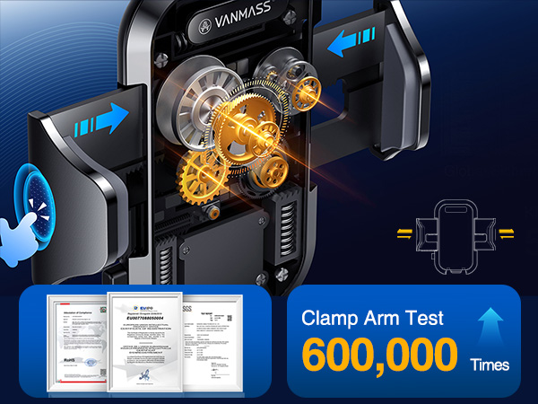 [2026 True Military-Grade] Car Phone Holder