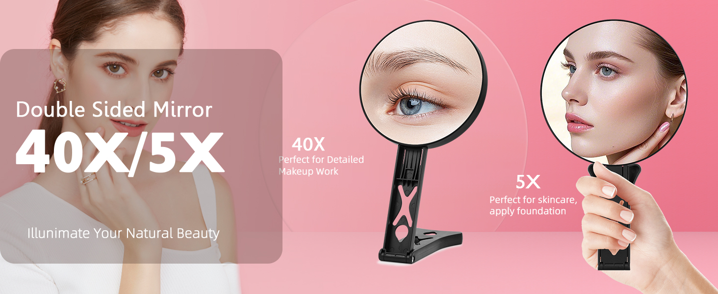 40x magnifying Mirror