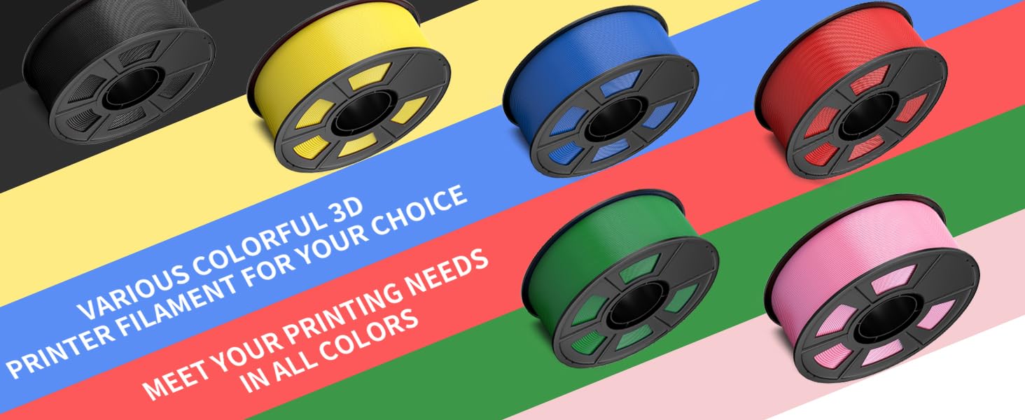3-Bundle PLA Filament 1.75mm PRO-PC
