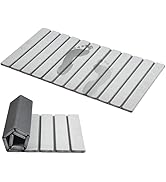 AWW Foldable Stone Bath Mat, Quick Dry Diatomaceous Earth Bath Mat with Non-Slip Mat, Super Absor...