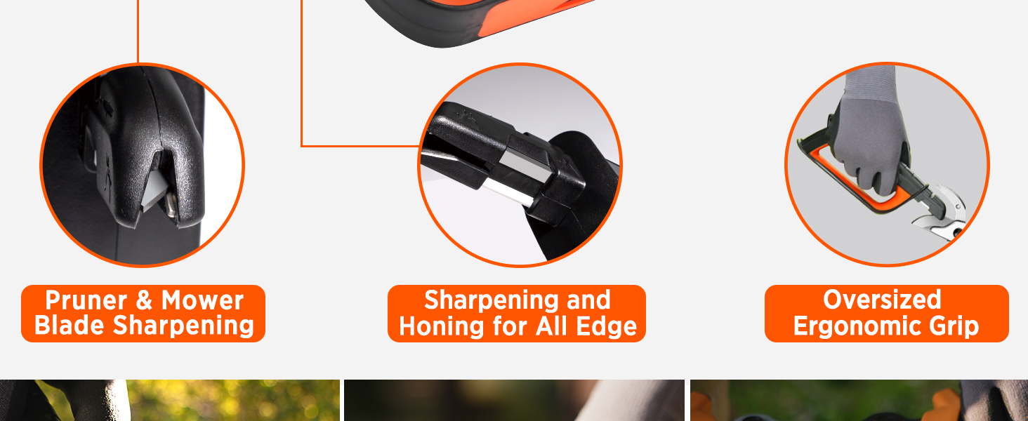 garden tool sharpener