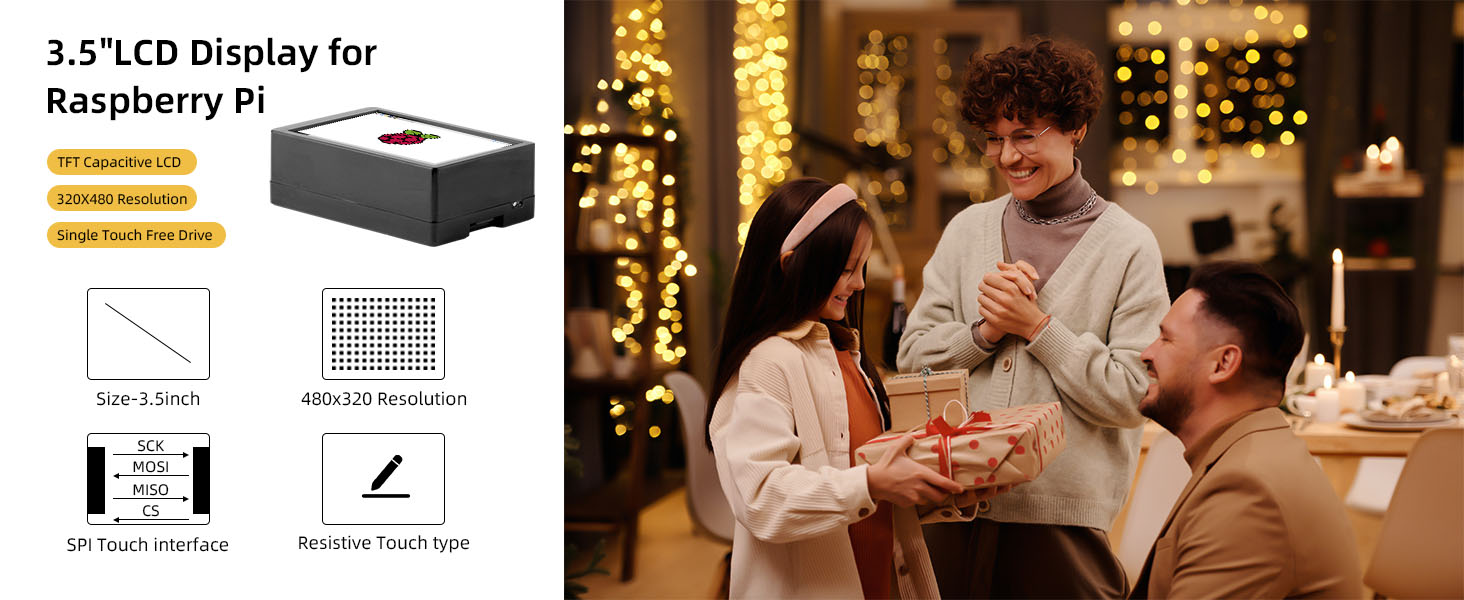 3.5"LCD Display for Raspberry Pi