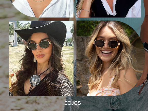 oval sunglasses for women