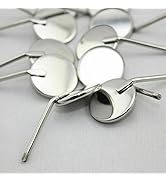 Dental Mirror Tops 12pcs, Stainless Steel Dentist Tools for Teeth Cleaning Inspection, Oral Hygie...