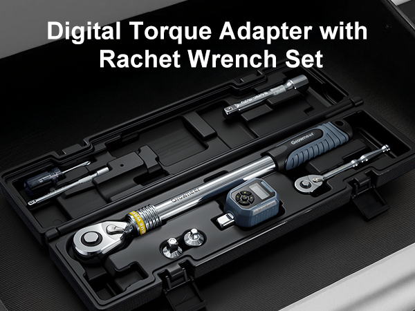 digital torque adapter with wrench