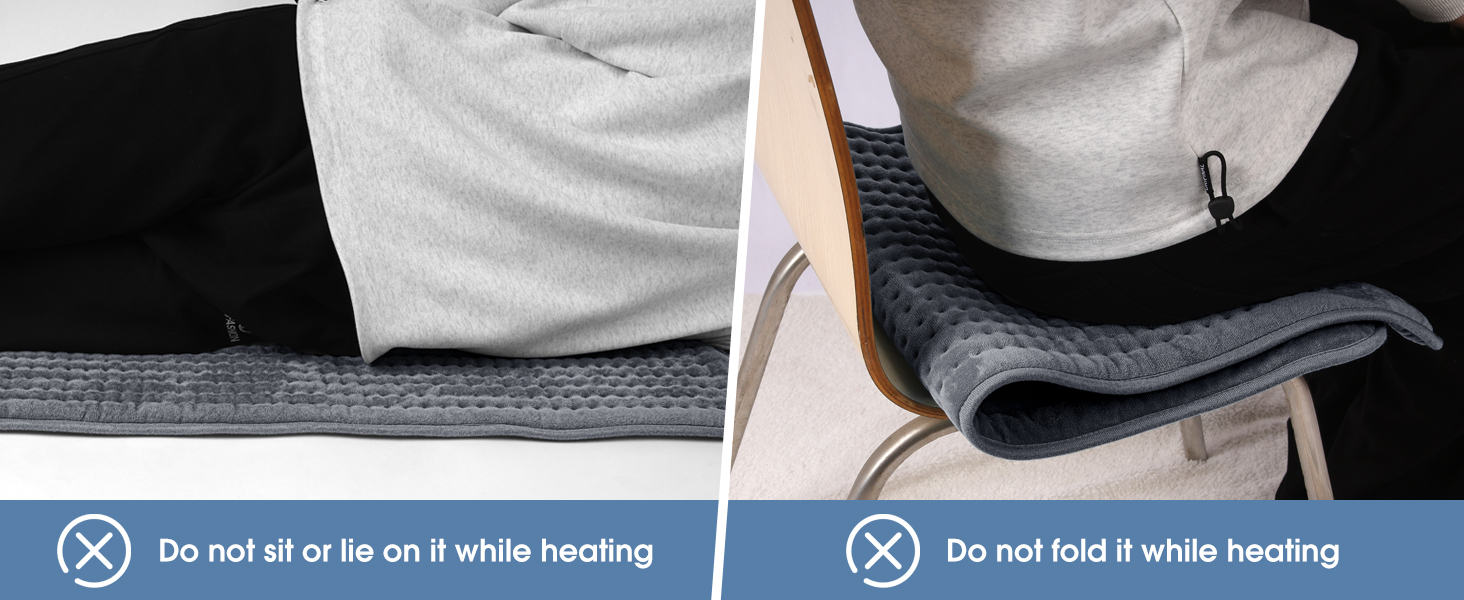 electric heating pad for back extra large period cramps neck shoulder pain relief gifts for women