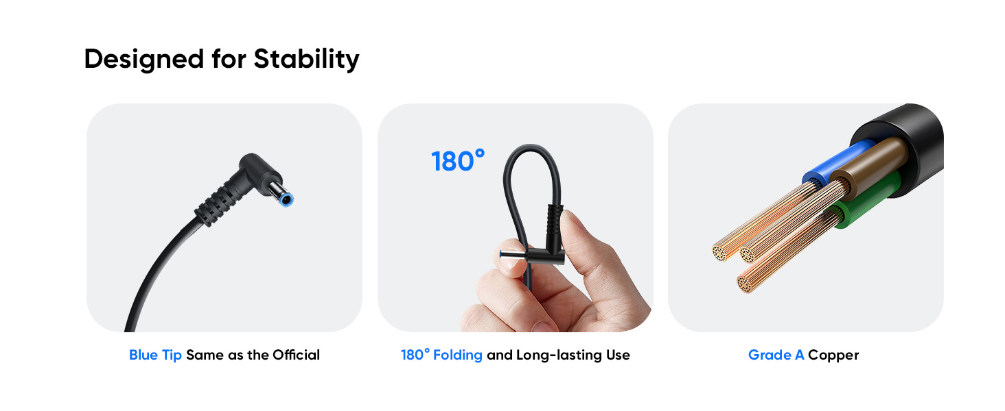 65W HP Laptop Charger