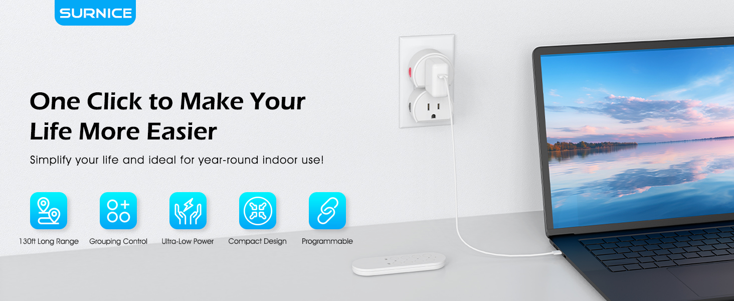 wireless remote control outlet