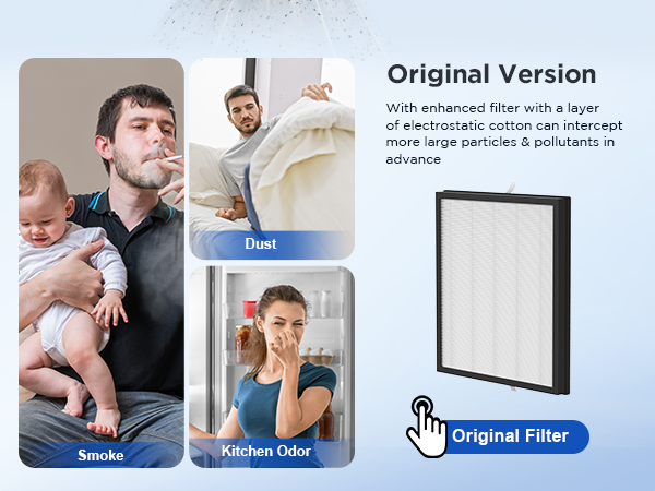 air purifier air purifiers for home large room pets air purifier with washable filter