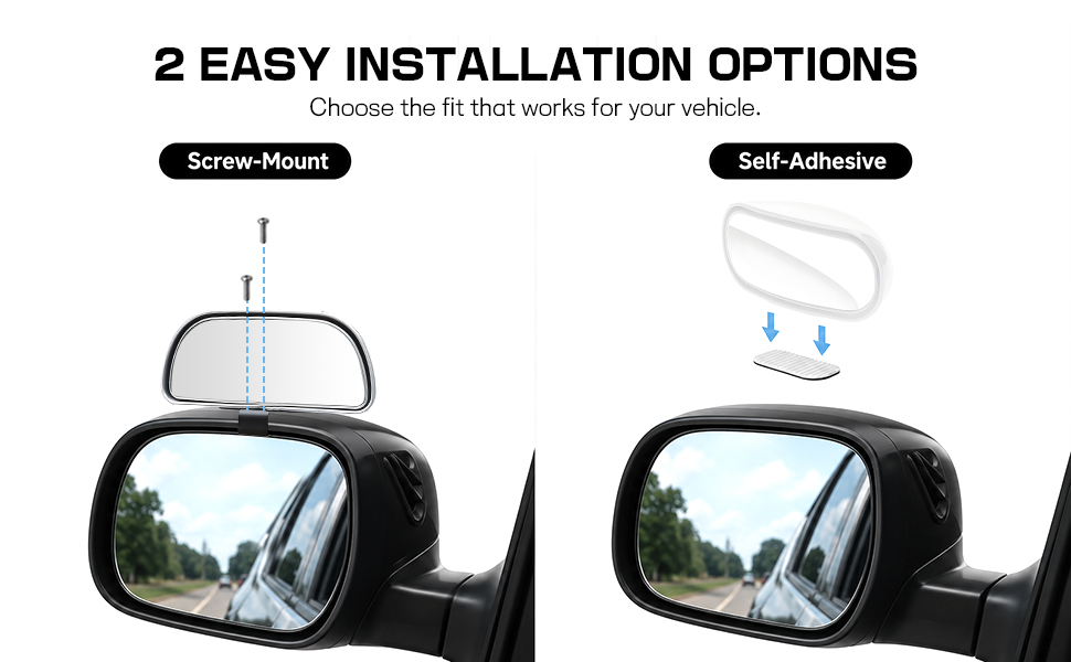 2 Easy installation options