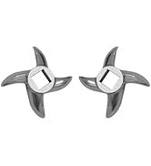 #12 Meat Grinder Blade Stainless Steel Knife Cutter Replacement, Please check the size and shape(...