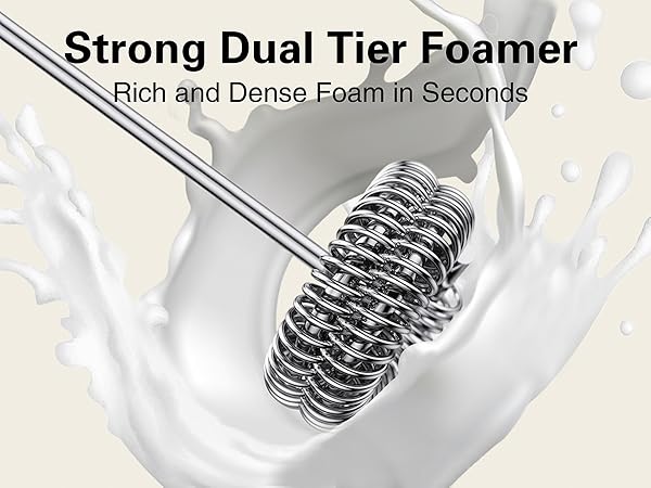 coffee frother rechargeable