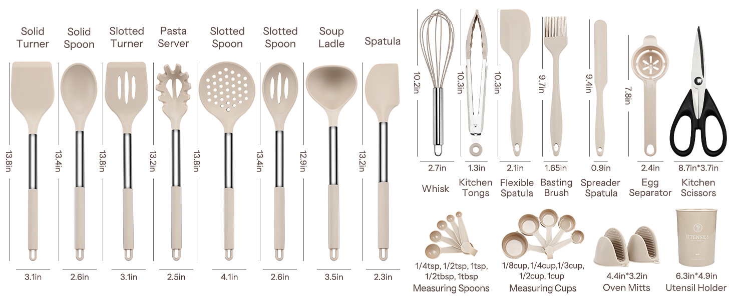 Silicone Kitchen Utensils