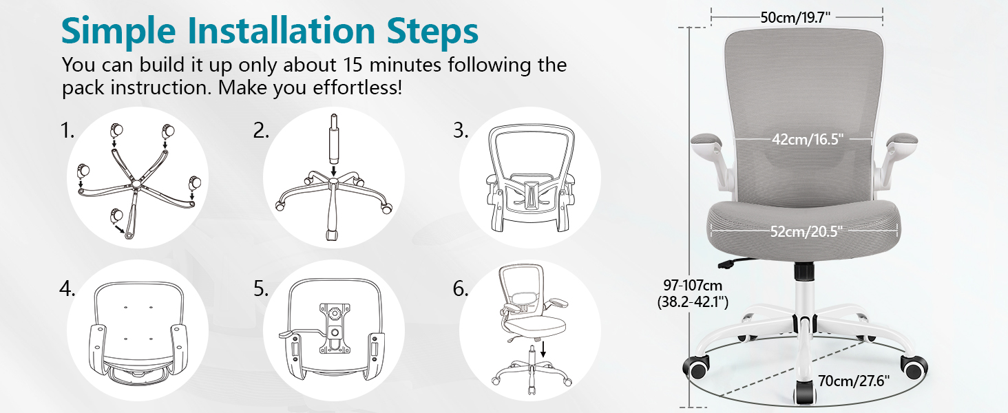 simple installation steps