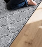 COSY HOMEER Soft Kitchen Rugs [2 PCS] for in Front of Sink Super Absorbent Kitchen Floor Mats and...