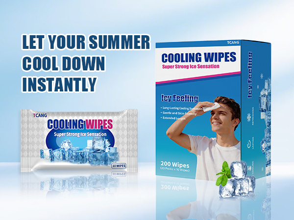 Disposable Cooling Wipes