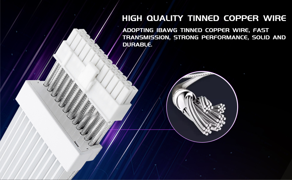 24 Pin ARGB Extension Cable