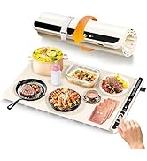 Food Warming Mat for countertop- Full Surface Heating Food Warmer Trays for Buffets Party with Mu...