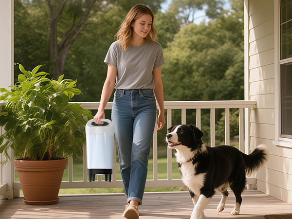 dog water bowl dispenser