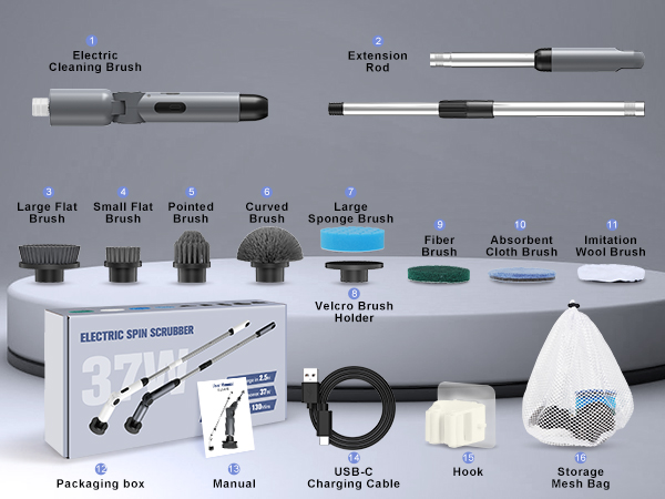 Electric Spin Scrubber