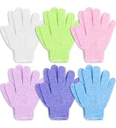12 Pcs Exfoliating Gloves, Exfoliating Body Scrubber Exfoliator, Korean Exfoliating Mitt, Dead Sk...