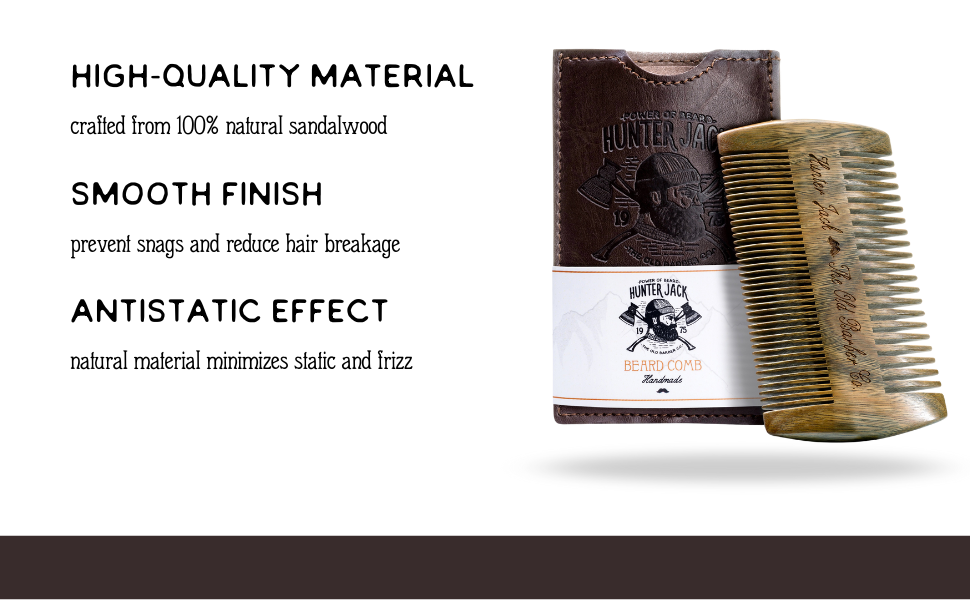 cuidado de la barba para hombre wood beard comb for men mens beard grooming set