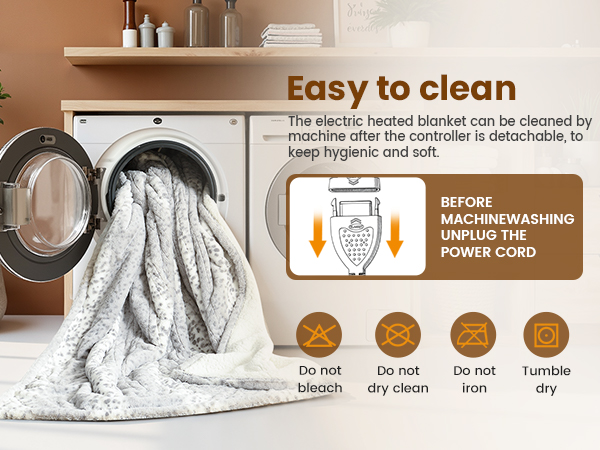 electric blanket washable