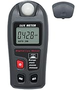 Proster Digital Luxmeters Illuminance Light Meter Luminometers Lux Light Meter Photometers High A...
