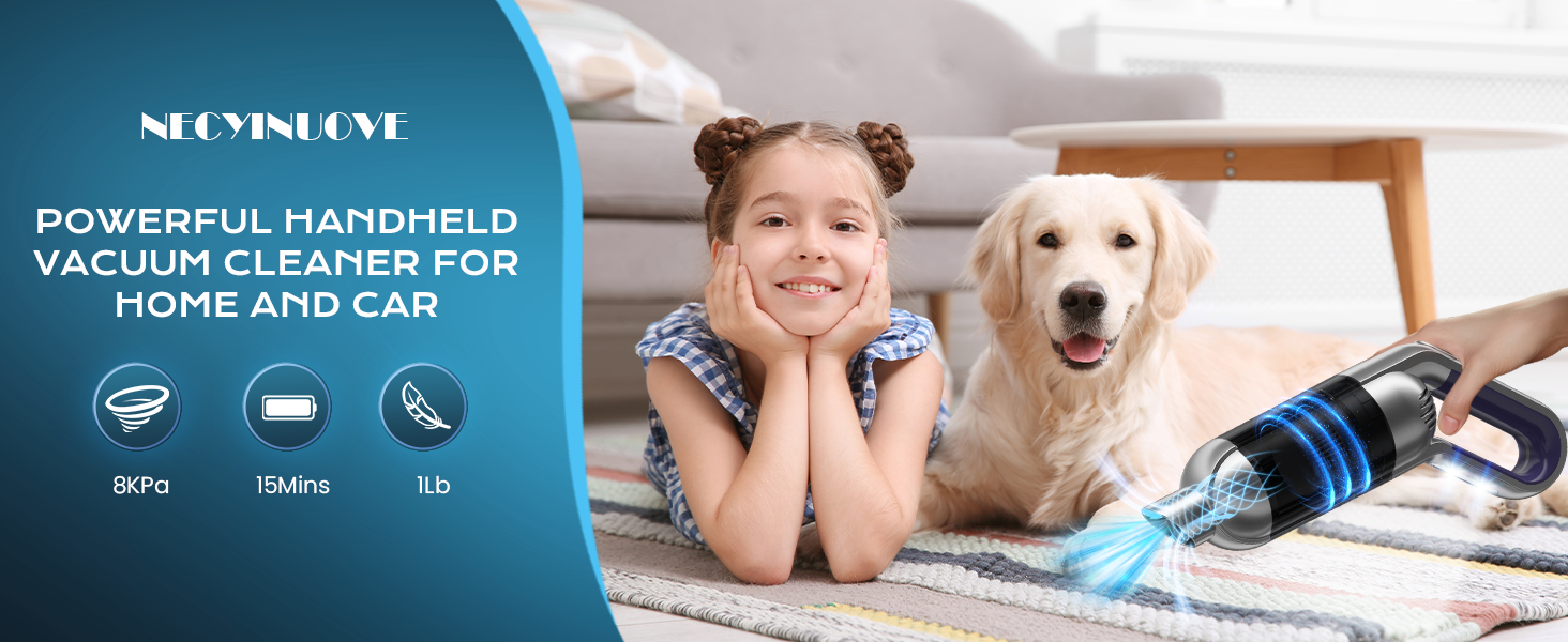 Handheld Cordless Car Vacuum