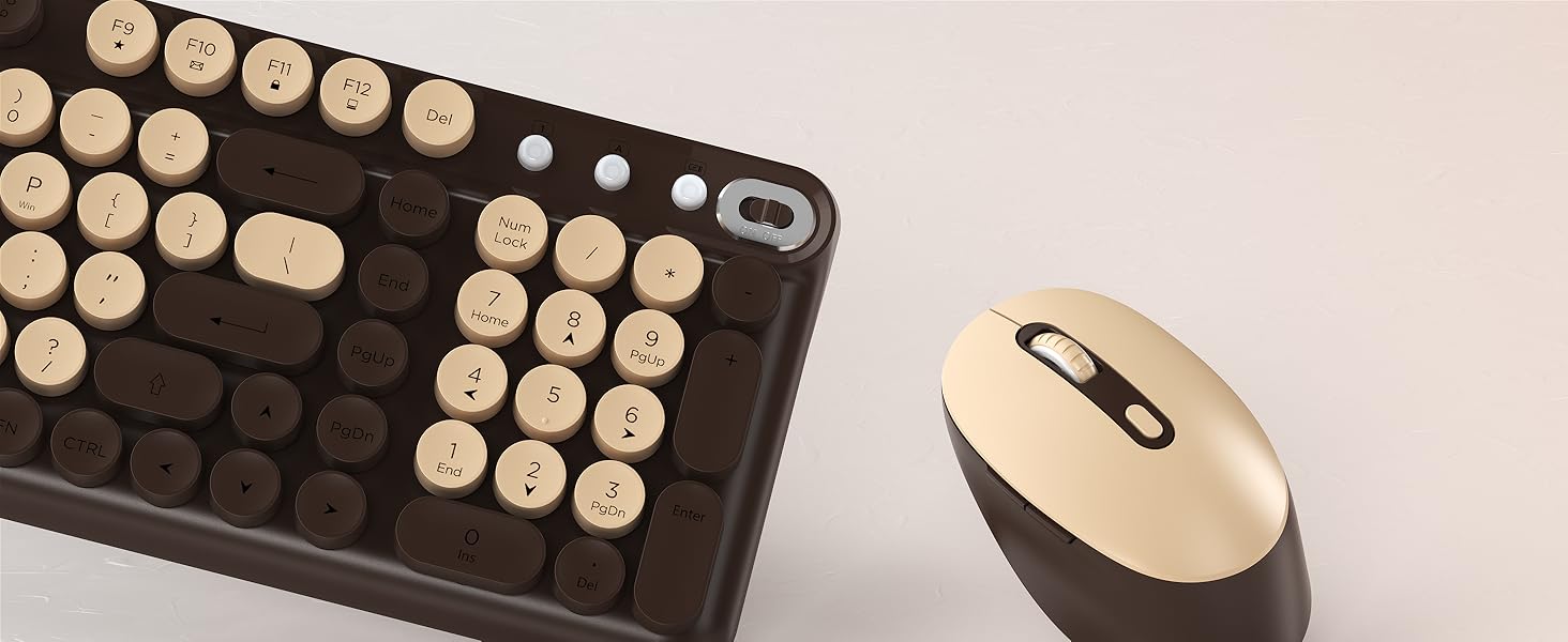 Wireless Keyboard and Mouse Combo