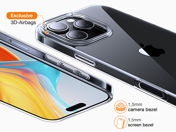 iPhone 16 pro clear soft case