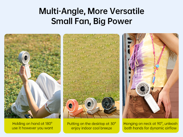 jisulife handheld fan life7